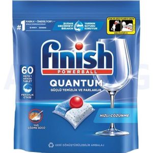 قرص ماشین ظرفشویی فینیش finish کوانتوم 60 عددی
