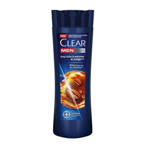 شامپو مردانه کلیر clear ضد ریزش و ضد شوره حاوی کافئین ۳۵۰ میل